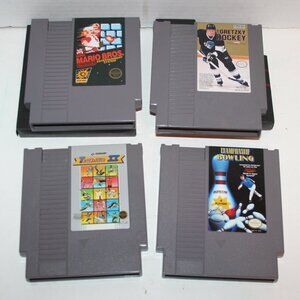 Nintendo Mario Bros/Championship Bowl/Track & Field II/Gretzky Hockey Video Game